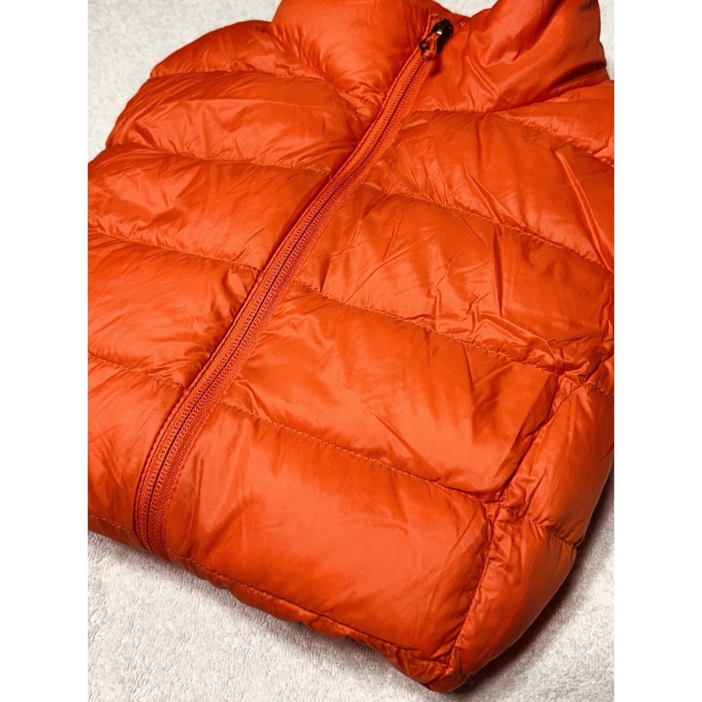 Eddie Bauer CirrusLite 650 Down Vest Women's S Orange Puffer Ultralight MINT